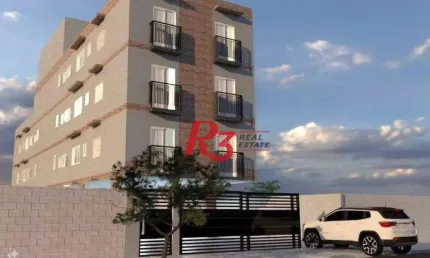 Apartamento à venda, 41 m² por R$ 360.000,00 - Estuário - Santos/SP