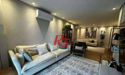 Apartamento à venda, 116 m² por R$ 1.300.000,00 - Ponta da Praia - Santos/SP