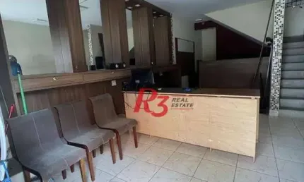 Prédio, 140 m² - venda por r$ 850.000,00 ou aluguel por r$ 4.600,00/mês - centro - santos/sp