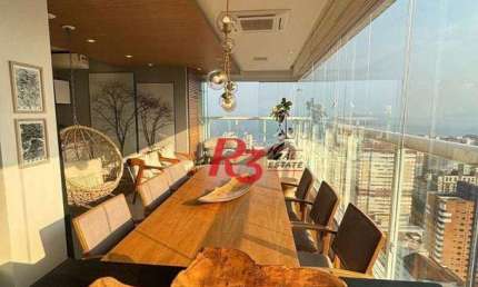 Apartamento à venda, 134 m² por R$ 2.950.000,00 - Gonzaga - Santos/SP