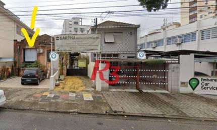 Terreno à venda, 420 m² por R$ 2.000.000,00 - Aparecida - Santos/SP