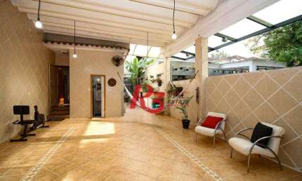 Casa à venda, 350 m² por R$ 1.580.000,00 - Vila Belmiro - Santos/SP