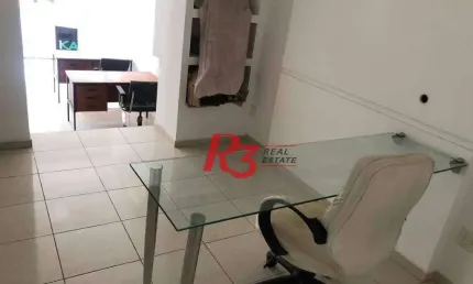 Loja para alugar, 35 m² toda Reformada Aparecida - Santos/SP