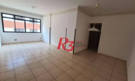 Apartamento com 2 dormitórios à venda, 91 m² por r$ 590.000,00 - campo grande - santos/sp