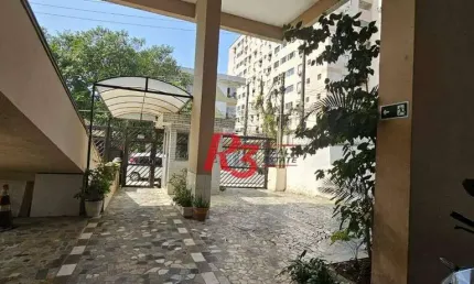 Apartamento com 1 dormitório à venda, 72 m² por R$ 360.000,00 - Vila Mathias - Santos/SP