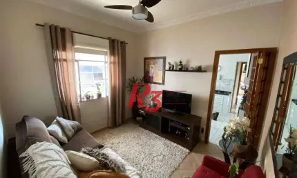 Apartamento à venda, 47 m² por R$ 299.000,00 - Boqueirão - Santos/SP