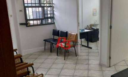 Sala à venda, 90 m² por R$ 380.000,00 - Marapé - Santos/SP