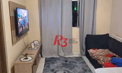 Apartamento à venda, 58 m² por R$ 330.000,00 - Macuco - Santos/SP