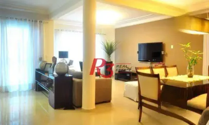 Sobrado à venda, 305 m² por r$ 1.800.000,00 - embaré - santos/sp