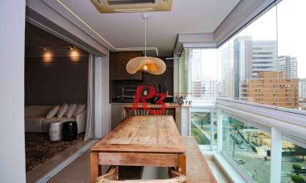 Apartamento à venda, 232 m² por R$ 4.190.000,00 - Embaré - Santos/SP