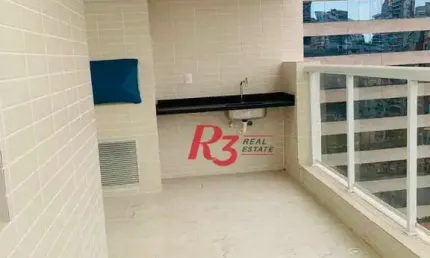 Apartamento com 3 dormitórios à venda, 101 m² por r$ 1.650.000,00 - gonzaga - santos/sp