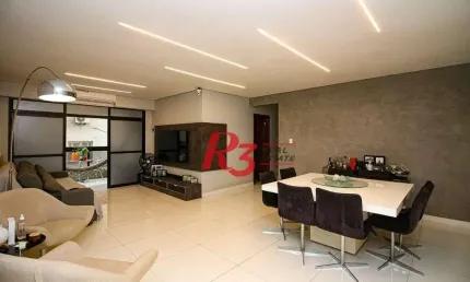 Apartamento à venda, 150 m² por r$ 1.385.000,00 - ponta da praia - santos/sp