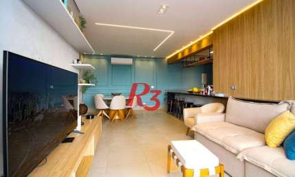 Apartamento com 3 Quartos à venda, 111 m² por R$ 1.120.000 - Marapé - Santos/SP