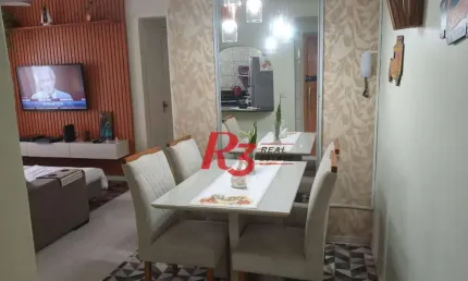 Apartamento à venda, 70 m² por r$ 220.000,00 - saboó - santos/sp
