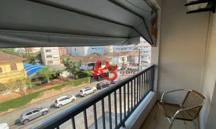 Apartamento à venda, 163 m² por r$ 1.000.000,00 - boqueirão - santos/sp