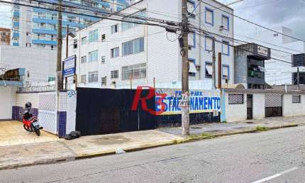 Terreno para alugar, 387 m² por R$ 20.000,00/mês - Encruzilhada - Santos/SP