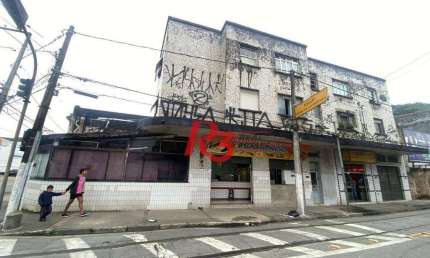 Terreno à venda, 245 m² por R$ 1.650.000,00 - Vila Nova - Santos/SP