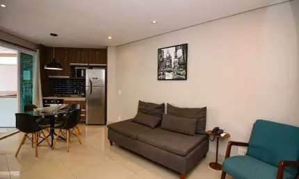 Apartamento com 1 dormitório à venda, 63 m² por R$ 845.000,00 - Pompéia - Santos/SP