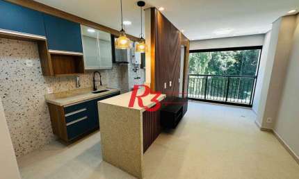 Apartamento com 2 dormitórios à venda, 62 m² por R$ 756.000,00 - Marapé - Santos/SP