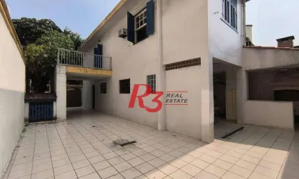 Casa com 3 dormitórios à venda, 210 m² por R$ 2.130.000,00 - Embaré - Santos/SP