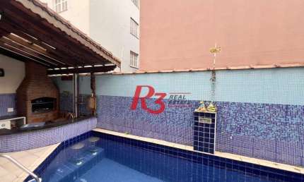 Casa à venda, 182 m² por R$ 1.250.000,00 - Embaré - Santos/SP