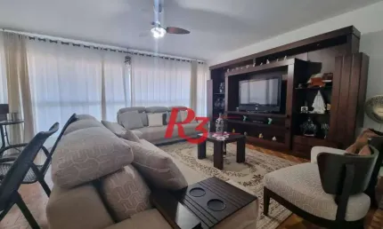 Apartamento à venda, 200 m² por R$ 1.300.000,00 - Embaré - Santos/SP