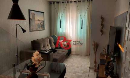 Casa à venda, 100 m² por R$ 665.000,00 - Vila Belmiro - Santos/SP