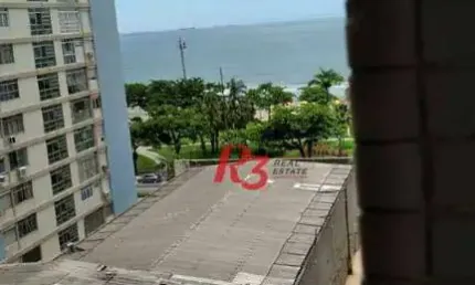 Apartamento com 1 quarto à venda na Avenida Bartolomeu de Gusmão, 43, Embaré, Santos