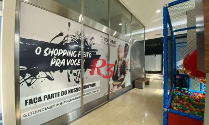 Loja para alugar, 60 m² por r$ 13.000,02/mês - gonzaga - santos/sp