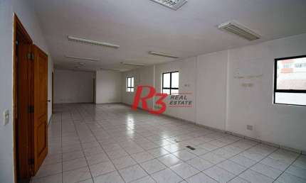 Sala para alugar, 90 m² por R$ 3.900/pacote mensal - Vila Mathias - Santos/SP