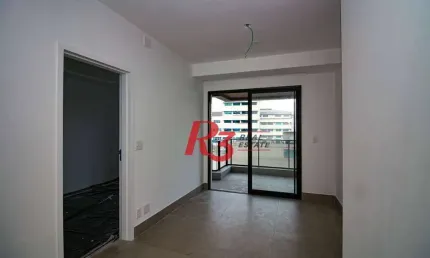 Apartamento com 1 dormitório à venda, 54 m² por r$ 777.000,00 - boqueirão - santos/sp