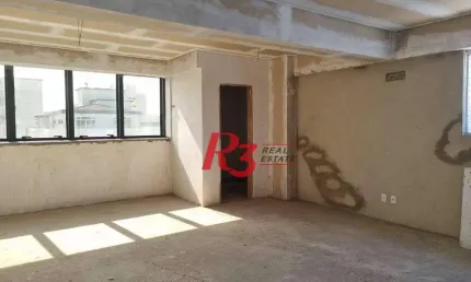 Sala para alugar, 62 m² por r$ 2.800,02/mês - embaré - santos/sp