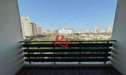 Apartamento à venda, 149 m² por r$ 1.000.000,00 - boqueirão - santos/sp