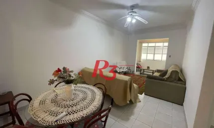 Apartamento com 2 dormitórios à venda, 103 m² por R$ 700.000,00 - Boqueirão - Santos/SP