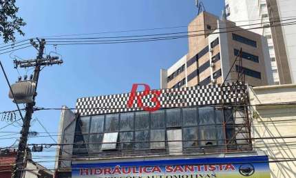 Sala para alugar, 182 m² por R$ 5.470,00/mês - Vila Matias - Santos/SP