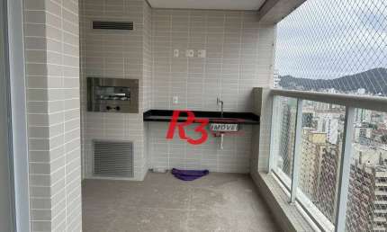 Apartamento com 3 quartos à venda, 99 m² por R$ 1.800.000 - Gonzaga - Santos/SP
