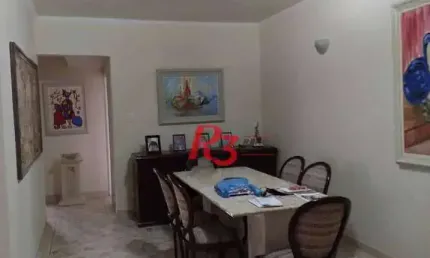 Apartamento com 3 dormitórios à venda, 150 m² por r$ 1.290.000,00 - pompéia - santos/sp