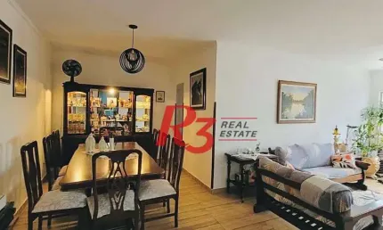 Apartamento à venda, 92 m² por r$ 650.000,00 - campo grande - santos/sp