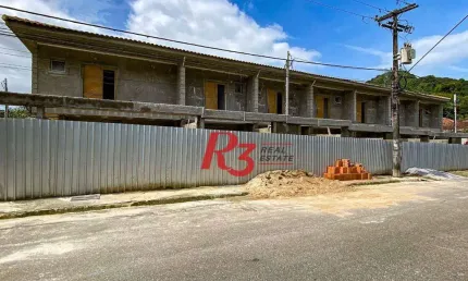 Sobrado com 3 dormitórios à venda, 85 m² por R$ 680.000,00 - Parque da Montanha - Santos/SP