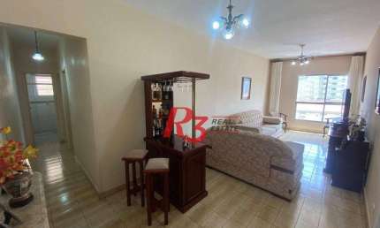 Apartamento à venda, 87 m² por R$ 480.000,00 - Campo Grande - Santos/SP