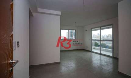 Apartamento, 77 m² - venda por R$ 682.000,00 ou aluguel por R$ 5.700,02/mês - Aparecida - Santos/SP