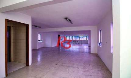 Sala para alugar, 121 m² por R$ 4.500,02/mês - Vila Mathias - Santos/SP