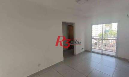 Apartamento com 2 dormitórios à venda, 60 m² por R$ 400.000,00 - José Menino - Santos/SP