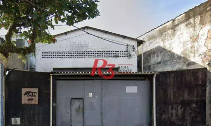 Galpão, 1000 m² - venda por r$ 3.819.000,00 ou aluguel por r$ 23.000,01/mês - macuco - santos/sp