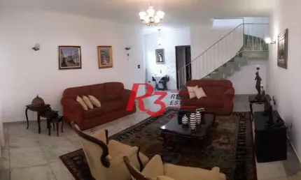 Casa com 4 dormitórios à venda, 307 m² por R$ 630.000,00 - Centro - São Vicente/SP