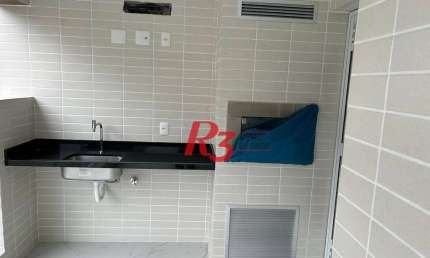 Apartamento à venda, 87 m² por R$ 1.280.000,00 - Gonzaga - Santos/SP