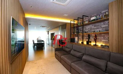 Apartamento à venda, 106 m² por R$ 2.350.000,00 - Aparecida - Santos/SP