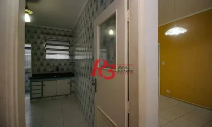 Apartamento com 2 dormitórios à venda, 78 m² por R$ 469.000,00 - Boqueirão - Santos/SP