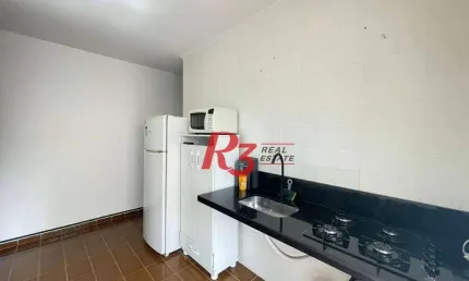 Apartamento com 3 dormitórios à venda, 80 m² por R$ 550.000,00 - Gonzaga - Santos/SP
