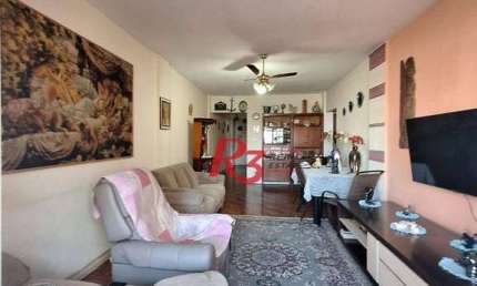 Apartamento à venda, 125 m² por R$ 639.000,00 - Ponta da Praia - Santos/SP